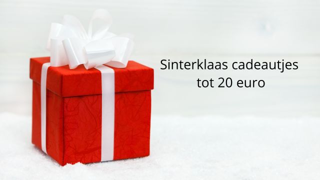 10 keer Sinterklaascadeautjes voor rond de 20 euro